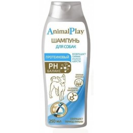 Animal Play Шампунь протеиновый для собак 250мл